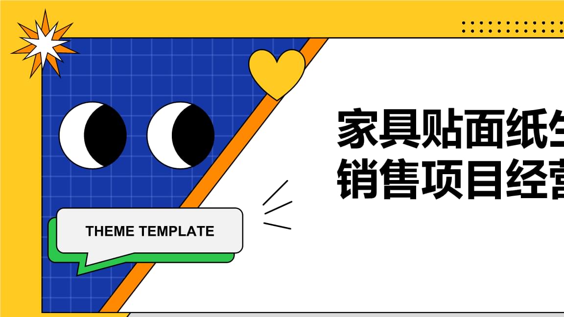 家具貼面紙生產與銷售項目經營分報告.pptx