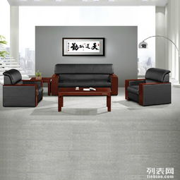 圖 重慶辦公家具廠辦公沙發真皮黑色沙發廠家直銷電話銷售 重慶辦公用品